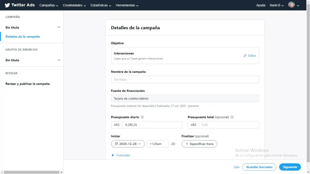 Twitter ads, cómo hacer anuncios