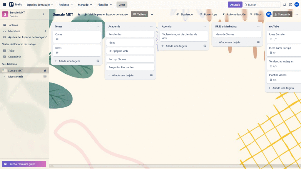 Trello. Las mejores 7 apps para gestionar tu negocio