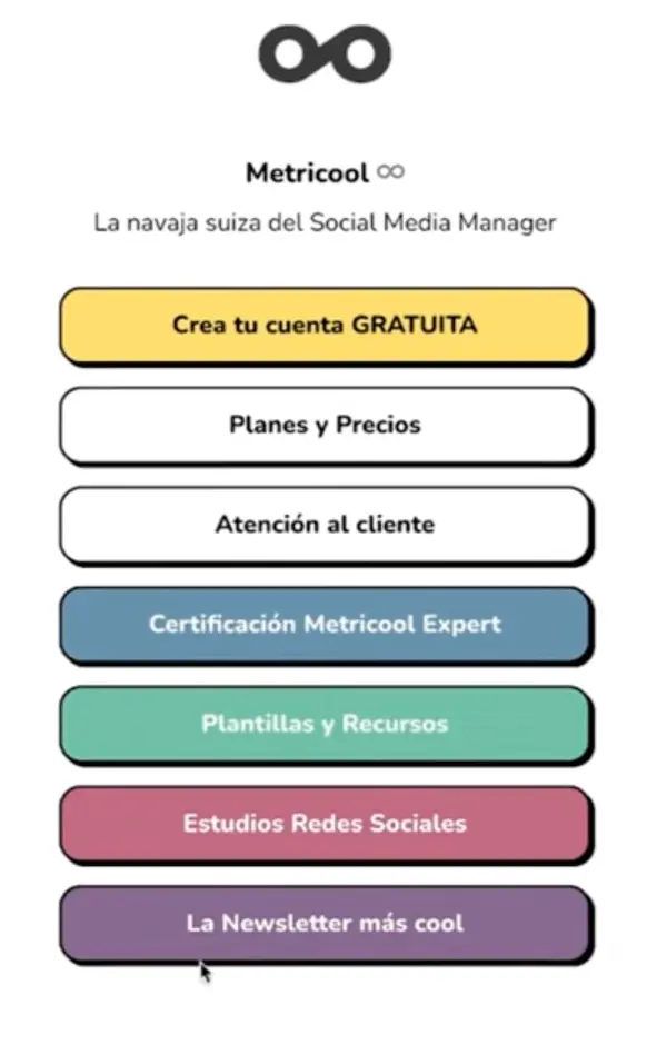 Metricool- Smart Links