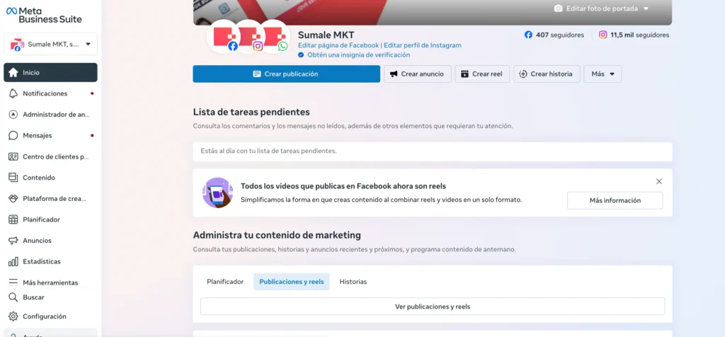 herramientas para community managers- business suite