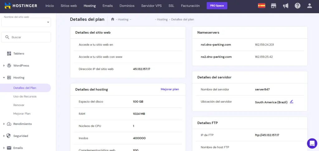 Ventajas y desventajas de elegir Hostinger
